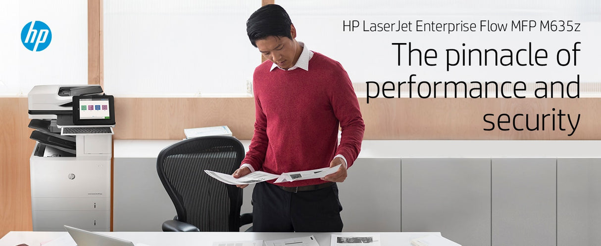HP LaserJet Enterprise Flow M635z Multifunction Printer