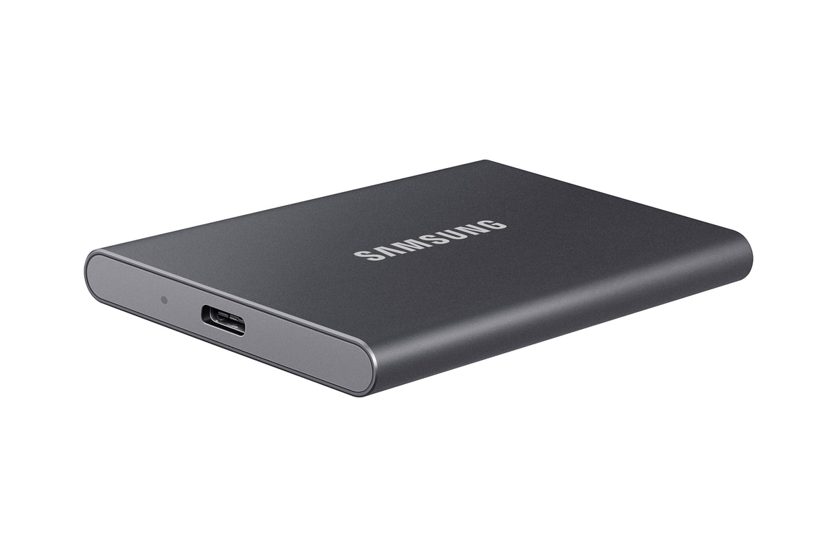 SAMSUNG T7 – 2TB / Portable SSD / USB-C (3.2 Gen 2) – Portable (2.5") External Drive – Hardware Encryption – Bus Powered