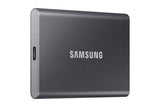 SAMSUNG T7 – 2TB / Portable SSD / USB-C (3.2 Gen 2) – Portable (2.5") External Drive – Hardware Encryption – Bus Powered