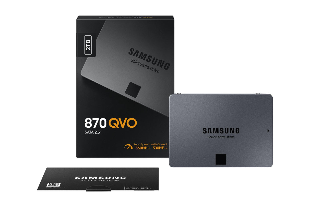 SAMSUNG 2 TB SATA III | 2.5" | V-NAND MLC | 560|530 MB|s (MZ-77Q2T0BW)