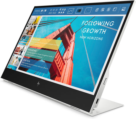 HP E-Series E14 G4 computer monitor (14") Full HD LED White