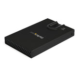 STARTECH Biometric Enclosure - Encrypted USB 3.0 2.5" SATA Hard Drive Enclosure - Fingerprint|Password Access - 256-bit AES Data Encryption - Secure External USB 3.1 Gen 1 to HDD|SSD (S251BMU3FP) (S251BMU3FP)