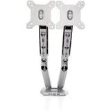 STARTECH Desk Mount Dual Monitor Arm with USB & Audio - Desk Clamp VESA Mount for up to 32" Displays - 2x USB | 2x 3.5mm audio - Ergonomic Full Motion Dual Monitor Arm - Silver (ARMSLIMDUOS) (ARMSLIMDUOS)
