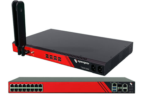 OPENGEAR OM2200 Console Server AMD GX-412TC 4C 64000MB 4G LTE-A