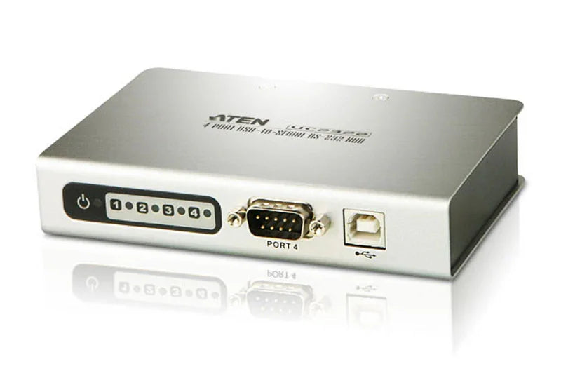 ATEN UC2324-AT – USB-A / RS-232 Serial Ports – Travel Hub