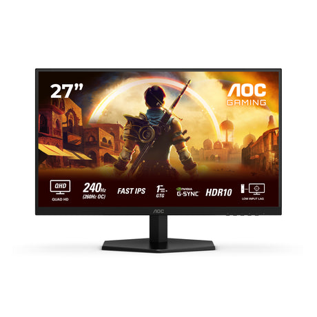 AOC Q27G42ZE Monitor – 27" / QHD / IPS / 260Hz – Gaming Monitor