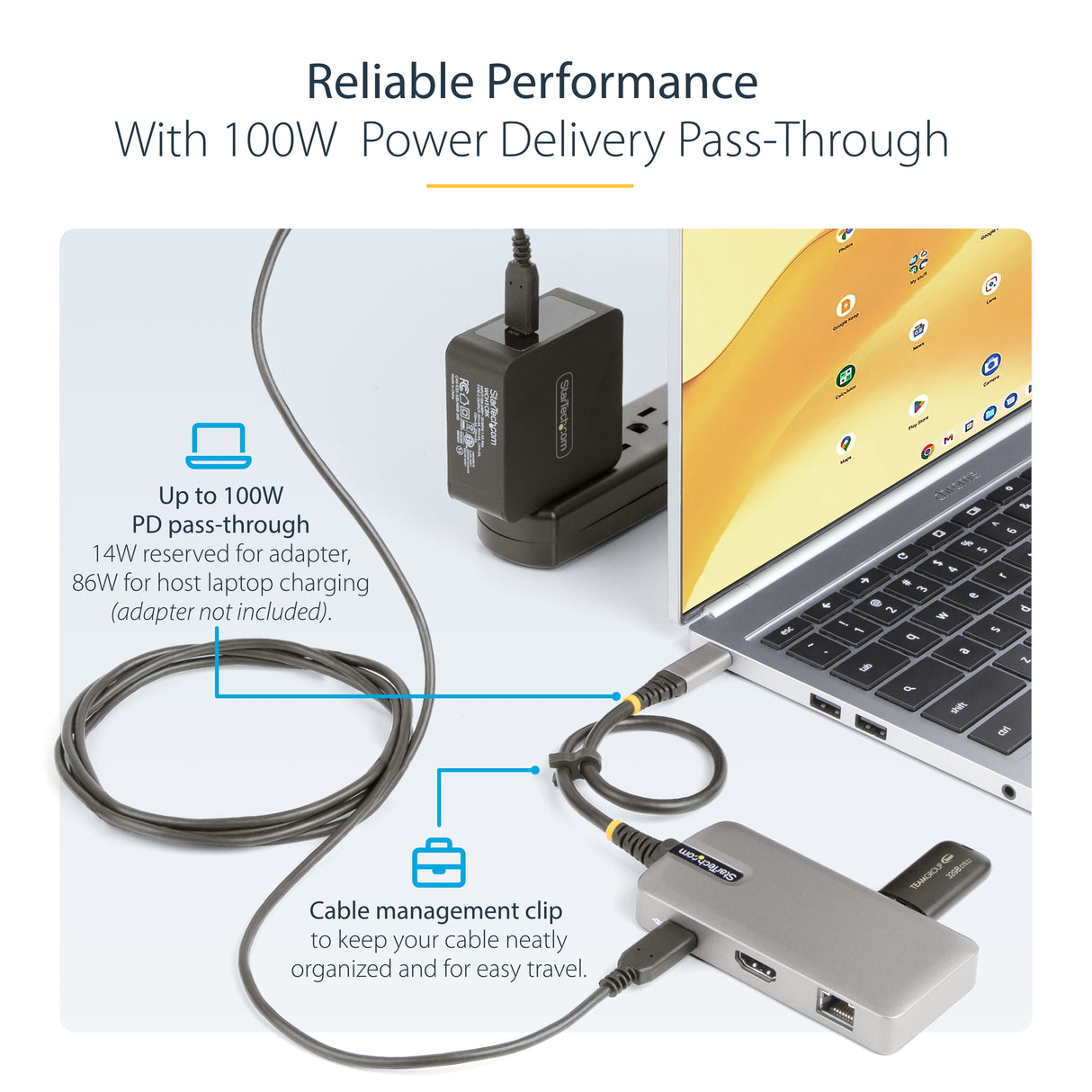 STARTECH USB-C 2-Port Mini Dock