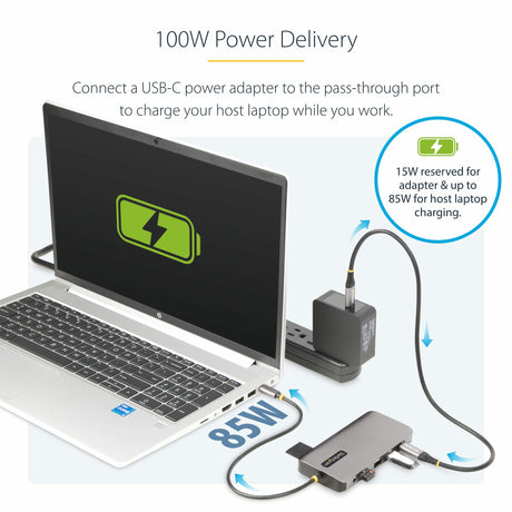 STARTECH USB-C Triple Monitor Multiport Adapter