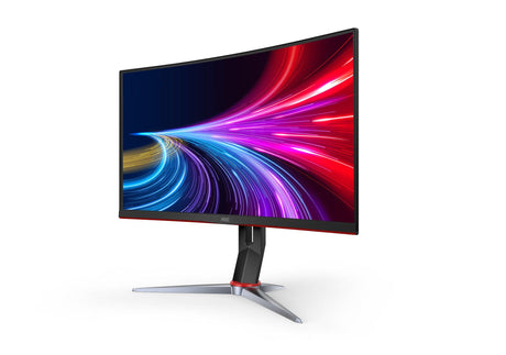 AOC computer monitor (27") Full HD Black, Red, Silver