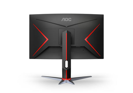 AOC computer monitor (27") Full HD Black, Red, Silver