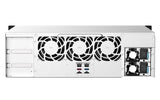 QNAP 16 x 3.5" | AMD Ryzen Embedded V1500B | 16 GB UDIMM DDR4 | 5 GB Flash | 2 x 550 W | 100-240 V | 12 kg (TS-1673AU-RP-16G)