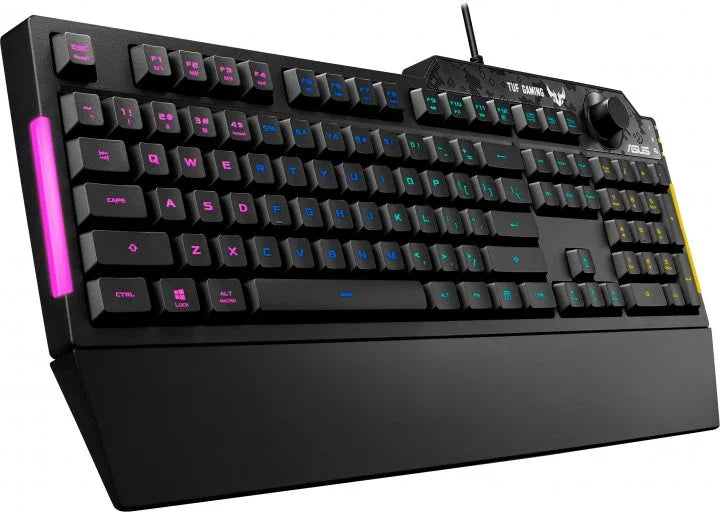 ASUS TUF GAMING K1 – Desktop Platform / Wrist Rest / Standard – Keyboard Platform