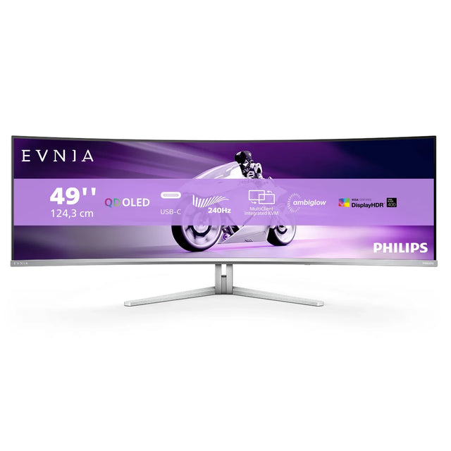 PHILIPS 49M2C8900 Monitor – 48.9" / Dual QHD / OLED / 240Hz – Gaming Monitor