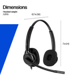 POLY MISSION 415 – Wired (USB-A) / Mono / Office – Head-band Headset