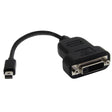 STARTECH Mini DisplayPort to DVI Adapter - Active Mini DisplayPort to DVI-D Adapter Converter - 1080p Video - mDP or Thunderbolt 1|2 Mac|PC to DVI Monitor Dongle | mDP to DVI Single-Link (MDP2DVIS) (MDP2DVIS)