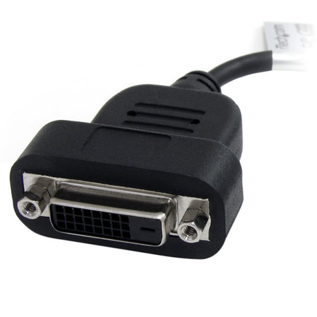 STARTECH DisplayPort to DVI Adapter - Active DisplayPort to DVI-D Adapter|Video Converter 1080p - DP 1.2 to DVI Monitor Cable Adapter Dongle - DP to DVI Adapter - Latching DP Connector (DP2DVIS) (DP2DVIS)