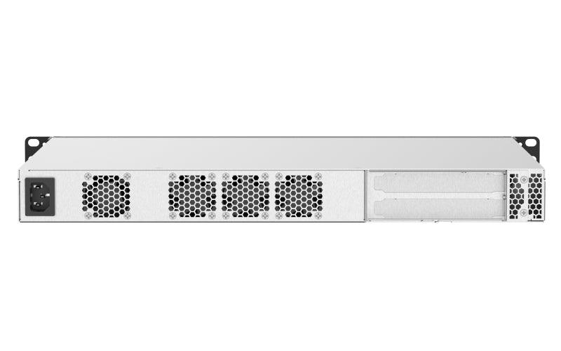QNAP 16x RJ-45 PoE | 2x 10GbE SFP+ | Intel Atom C3558 (4x 2.2GHz) | 8 GB SODIMM DDR4 | 4GB Flash | LCD | 2x 2.5" SATA | 100-240 VAC | 4.37 kg (QGD-1602P-C3558-8G)