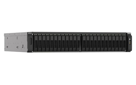 QNAP 24 x 2.5" | AMD EPYC 7232P | 64 GB RDIMM DDR4 ECC | 5GB Flash | 2 x 1100W | 100-240V | 15.2 kg (TS-H2490FU-7232P-64G)