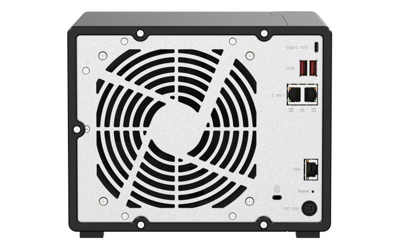 QNAP 5 x 3.5" | 4 x 2.5" | AMD Ryzen Embedded V1500B | 8 GB SO-DIMM DDR4 | 5GB Flash | 120W | 100 - 240V | 3.52 kg (TS-H973AX-8G)