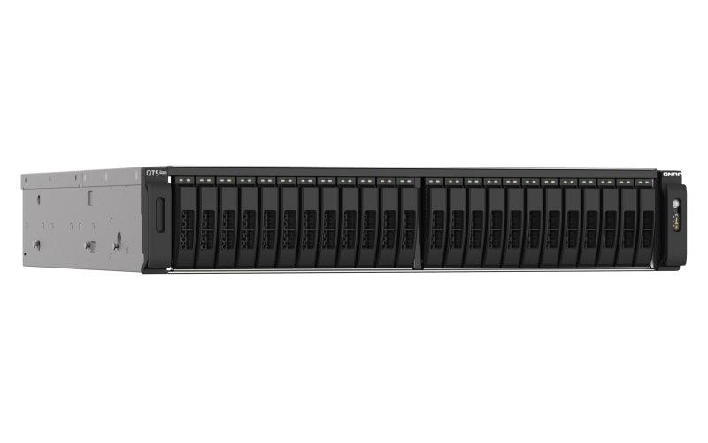 QNAP 24 x 2.5" | AMD EPYC 7302P | 256 GB RDIMM DDR4 ECC | 5GB Flash | 2 x 1100W | 100-240V | 15.2 kg (TS-H2490FU-7302P-256G)