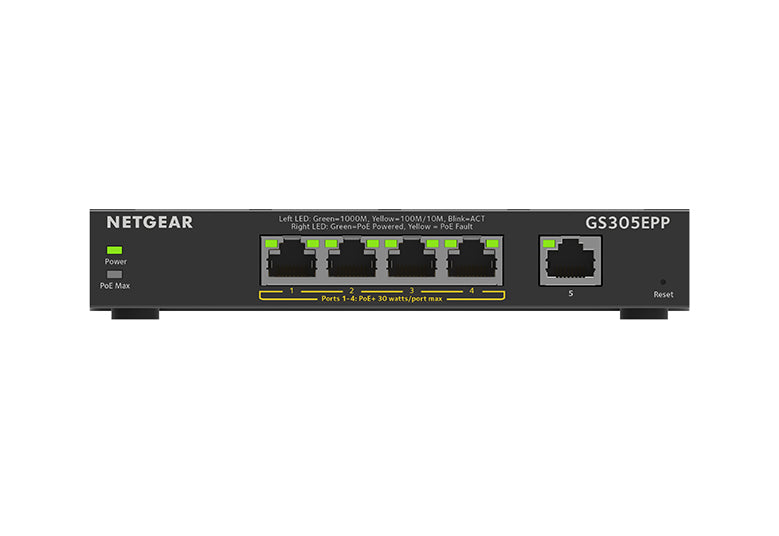 NETGEAR GS305EPP Network Switch