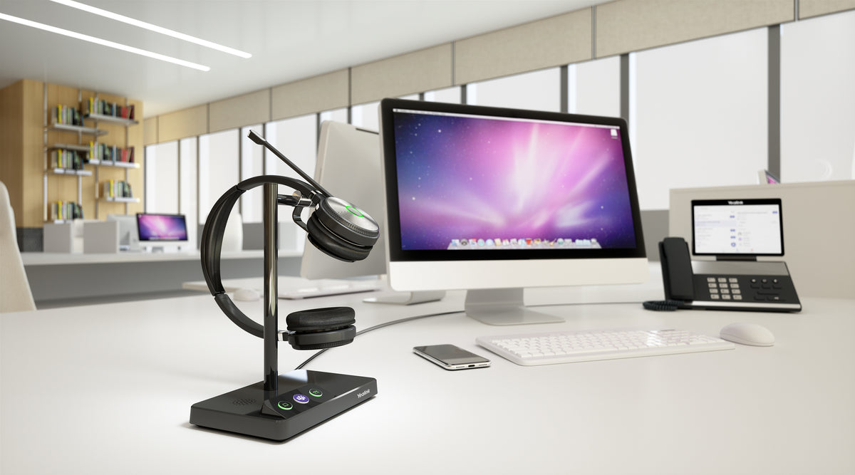 YEALINK WH62 DECT Wireless Headset DUAL TEAMS (1308001)