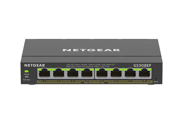 NETGEAR GS308EP Network Switch