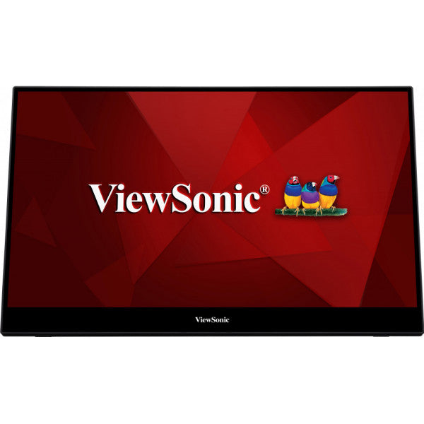 VIEWSONIC computer monitor (15.6") Full HD LED Touchscreen Multi-user Black, Silver