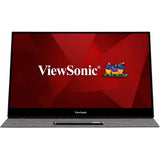 VIEWSONIC computer monitor (15.6") Full HD LED Touchscreen Multi-user Black, Silver