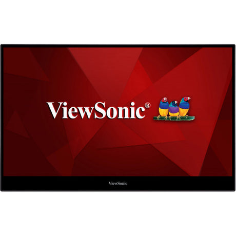 VIEWSONIC computer monitor (15.6") Full HD LED Touchscreen Multi-user Black, Silver