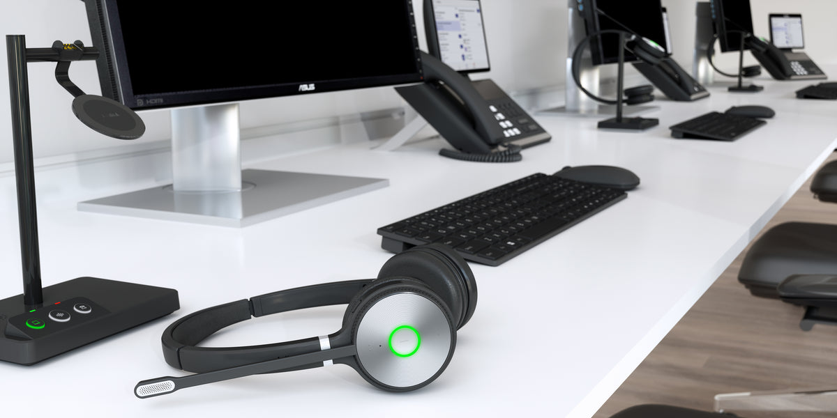 YEALINK WH62 Dual UC-DECT Wireless headset (1308006)