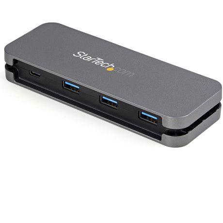 STARTECH ~4 Port USB C Hub - 3x USB-A|1x USB-C - USB 3.0 Type-C Hub (USB 3.2 Gen 1 5Gbps) - Bus Powered - Portable USB-C to USB-A Adapter Hub - 11.2" (28.5cm) Cable w|Cable Management (HB30CM3A1CB) (HB30CM3A1CB)