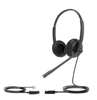 YEALINK YHS34 – Wired / Stereo / Office Call Center – Head-band Headset