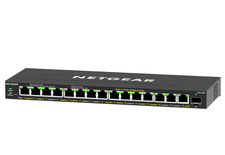 NETGEAR GS316EP-100AUS Network Switch
