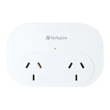 VERBATIM 12W – USB-A + USB-A / Surge Protection – Wall Charger