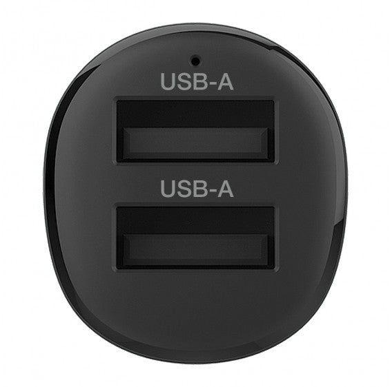 VERBATIM 12W – 2x USB-A / Dual Port – Car Charger