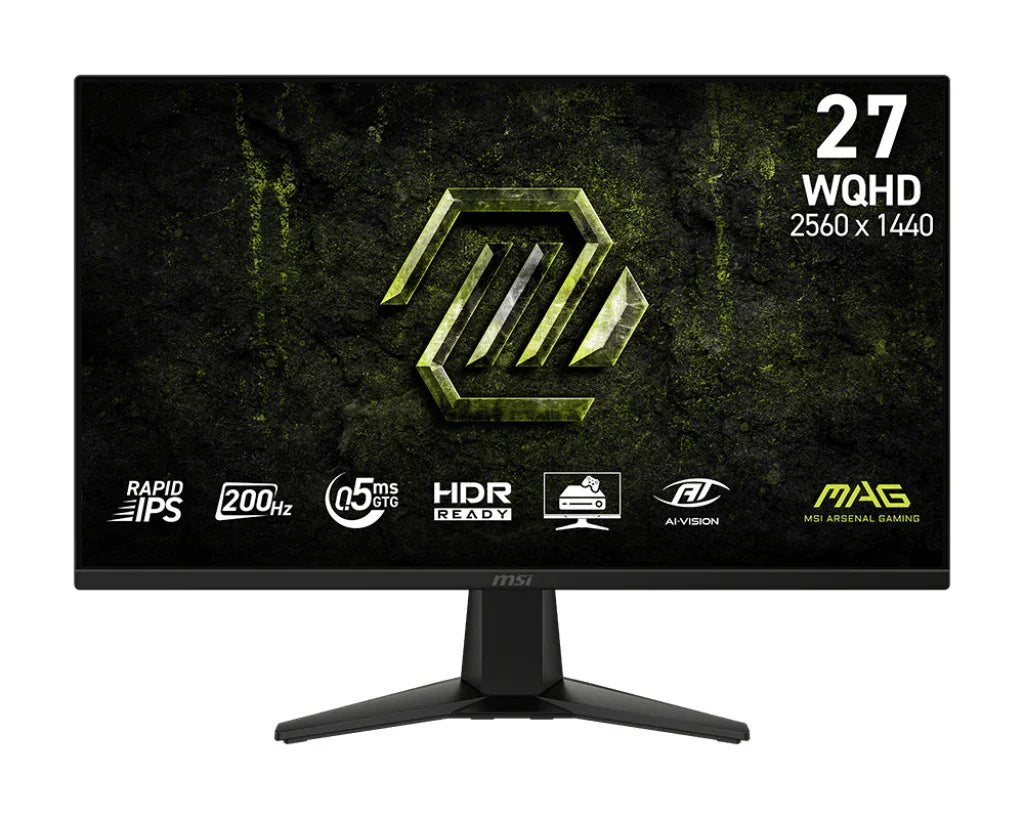 MSI MAG 275QF E20 Monitor – 27" / QHD / IPS / 200Hz – Gaming Monitor