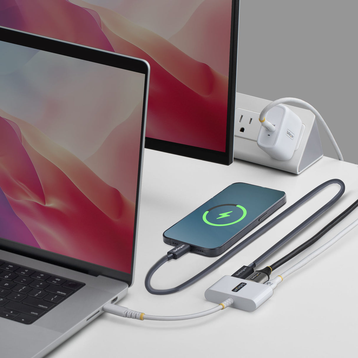 STARTECH.COM 168W-USBC-MULTIPORT – USB-C / 140W PD / HDMI / USB-A – Travel Hub