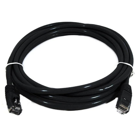 8WARE CAT6A Cable 2m - Black Color RJ45 Ethernet Network LAN UTP Patch Cord Snagless