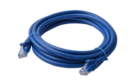 8WARE CAT6A Cable 30m - Blue Color RJ45 Ethernet Network LAN UTP Patch Cord Snagless