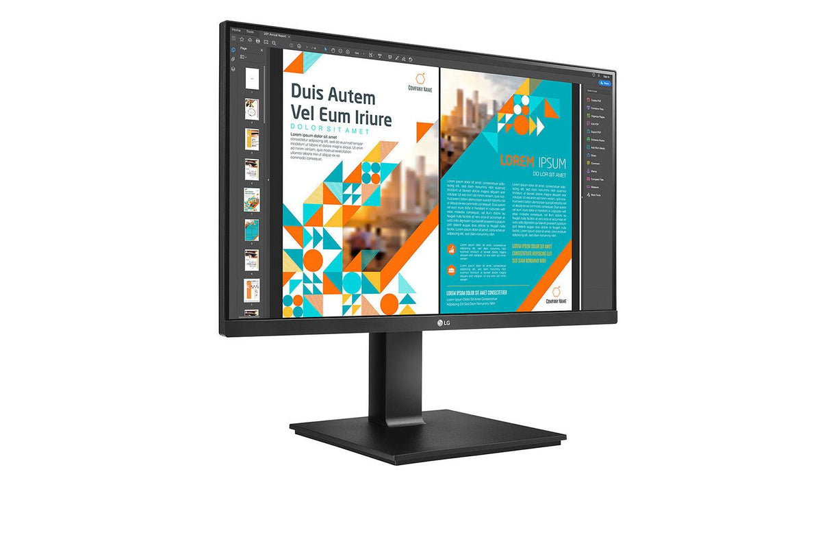 LG computer monitor (23.8") Quad HD LED Black