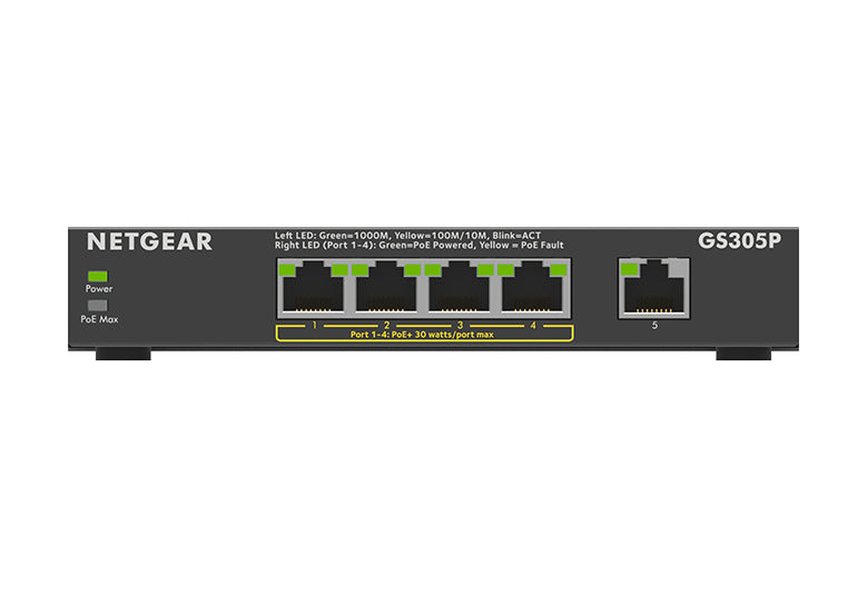 NETGEAR GS305P Network Switch