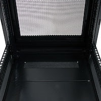 STARTECH 4-Post 25U Server Rack Cabinet | 19" Data Rack Cabinet for IT | Network Equipment | with Adjustable Mounting Rails (RK2536BKF)