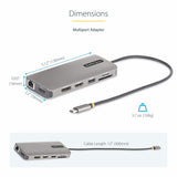 STARTECH USB-C Triple Monitor Multiport Adapter