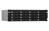 QNAP 16x 2.5"|3.5" SATA | 3 x 12Gb|s SAS 3.0 wide ports | SFF-8644 | 3U | 500 W (x2) PSU | 100-240V | 12.26 kg (TL-R1620SDC)