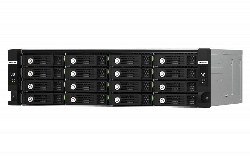 QNAP 16x 2.5"|3.5" SATA | 3 x 12Gb|s SAS 3.0 wide ports | SFF-8644 | 3U | 500 W (x2) PSU | 100-240V | 12.26 kg (TL-R1620SDC)