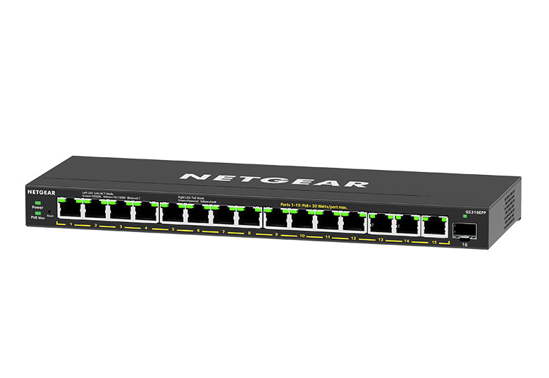 NETGEAR GS316EPP Network Switch