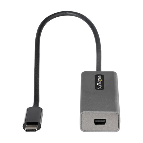STARTECH USB C to Mini DisplayPort Adapter | 4K 60Hz USB Type C to mDP|Mini DP Monitor Video Converter Dongle | Thunderbolt 3 Compatible | 12" Attached Cable | Upgraded Version of CDP2MDP (CDP2MDPEC) (CDP2MDPEC)