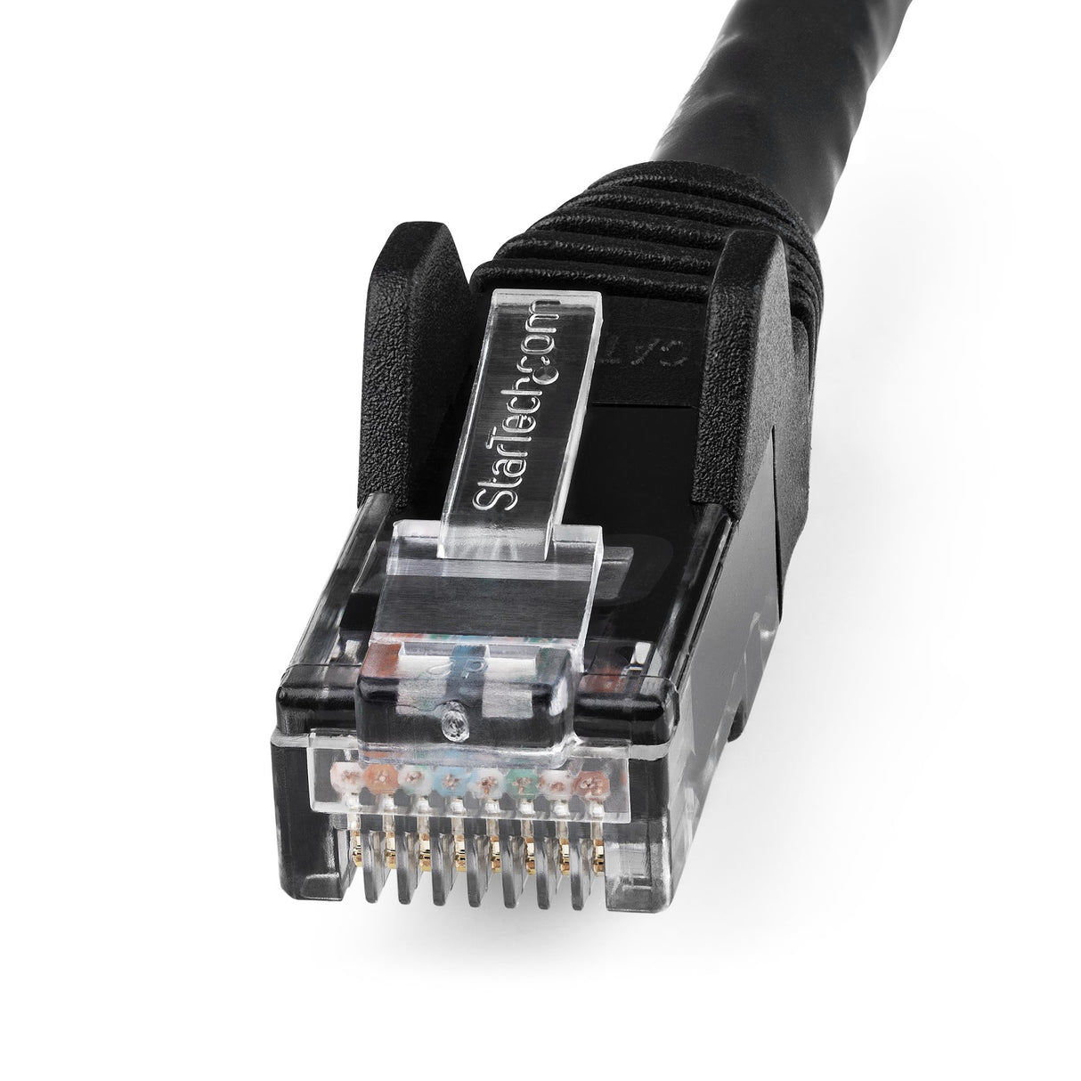 STARTECH 7m CAT6 Ethernet Cable - LSZH (Low Smoke Zero Halogen) - 10 Gigabit 650MHz 100W PoE RJ45 UTP Network Patch Cord Snagless with Strain Relief - Black | CAT 6 | ETL Verified (N6LPATCH7MBK) (N6LPATCH7MBK) STARTECH