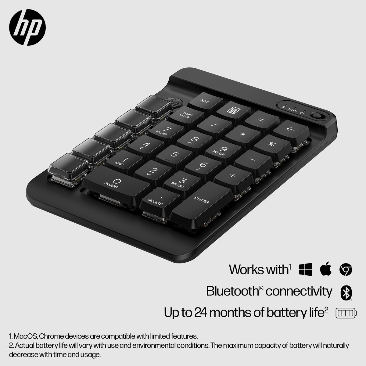 HP 435 – Mechanical / Bluetooth / Full-size – Professional Keyboard